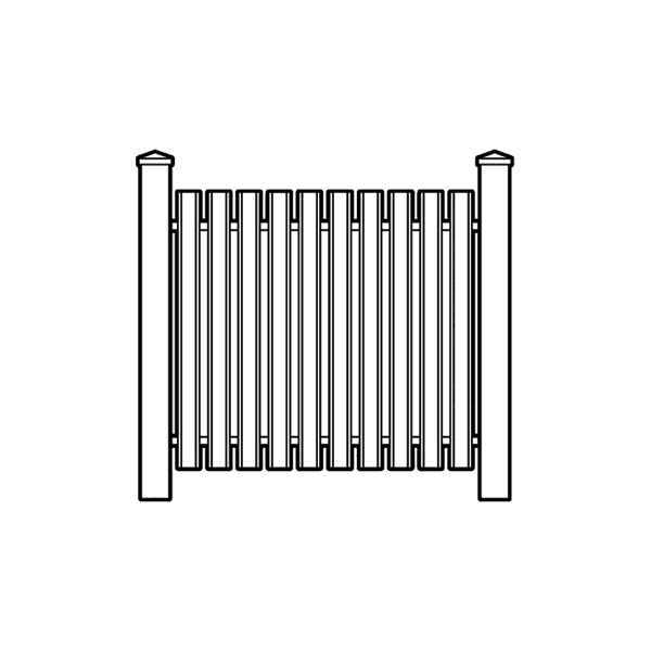 Kerítés / Oldalfal